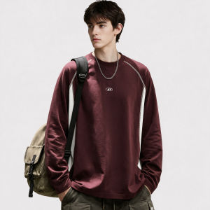 Wood soon | Autumn Winter New Fashion Outdoor Casual Round Neck T-shirt