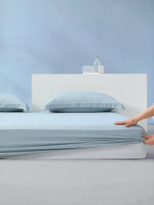 Cooling Washable Plain Style Mattress Cover