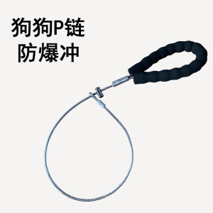 Metallic Leash Dog Walking Rope Large Medium Small Dogs Martingale Chain Inner Wire Core Integrated Explosive Proof Buckle