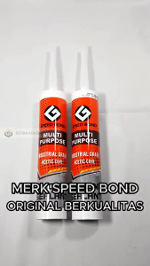 JUKE Speedbond Lem Silicone Sealant Multipurpose Lem Perekat Botol Kaca Serbaguna