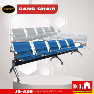 Do It Home Jersey JS-A05 5 Seater Gang Chair