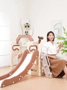 Indoor Multifunctional Slide Climbing Frame