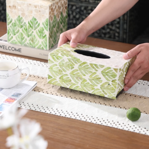 เวียดนามสีเปลือกสร้างสรรค์สไตล์ยุโรปแสงหรูหรากล่องกระดาษทิชชูบ้านโฮมสเตย์โรงแรมคลับเฮ้าส์ม้วนกระดาษกล่องเก็บกล่องกระดาษ