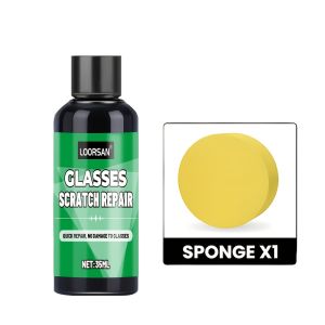 Scratch and Oxidizer Cleaner - For eyeglasses car headlights windshields anti-fingerprint purposes safe and harmless