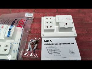 Bảng nổi ổ cắm công tắc điện Lioa 15A 3 ổ cắm 2 công tắc