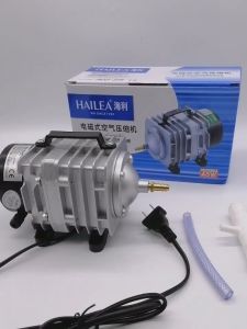 Helia ACO-208/308/318 ปั๊มออกซิเจนลูกสูบปั๊มลมพิพิธภัณฑ์สัตว์น้ําออกซิเจนบ่อปลาปั๊มตู้ปลา 6CH ปั๊มลมใช้สําหรับปั๊มน้ําเพาะเลี้ยงสัตว์น้ํา