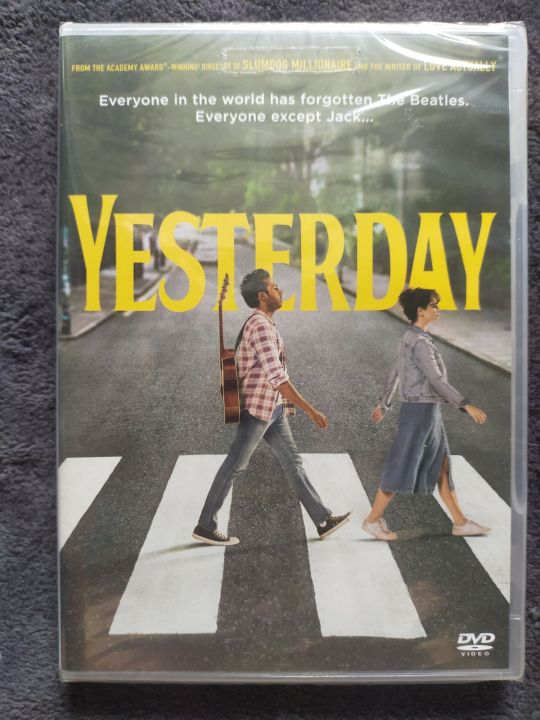 Dvd ภาพยนตร์ Yesterday เยสเตอร์เดย์ (แผ่นแท้ 100%) | Lazada.co.th