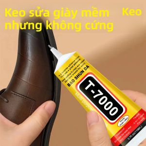 Keo Dán Giày B7000 T7000 Trong Suốt & Đen Thiết Kế Chống Tắc Nghẽn Dùng Cho Giày Da Giày Thể Thao Giày Lưới Giày Cao Gót Giày Vải