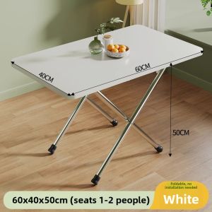 FWTDF | Foldable Portable Square & Round Dining Table