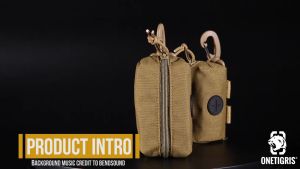 OneTigris  ถุงเก็บอึสุนัขพกพา Doggy Poop Bag Pouch กระเป๋าใส่ถุงเก็บอึสัตว์เลี้ยงแบบพกพา ถุงเก็บมูลสุนัข กระเป๋าเก็บอึ