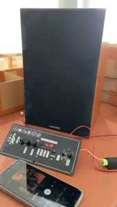 E5 Papan Amplifier 3.7 Volt Baterai bisa Karaoke Bluethooth USB TF Card AUX FM Radio Aksesoris Audio