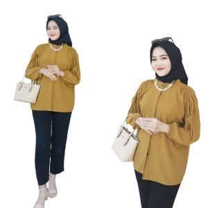 BLOUSE CRINKLE / BLOUSE SERUT CRINKLE / BLOUSE ADEM / BLOUSE PREMIUM/ BLOUSE MURAH NYAMAN / BLOUSE UNTUK KERJA/ ATASAN WANITA FORMAL/ ATASAN WANITA TERBARU / BLOUSE SANTAI/ BLOUSE BUSUI FRIENDLY/ KEMEJA WANITA BLOUSE SERUTAN / BLOUSE HITS TOP/ BAJU SANTAI