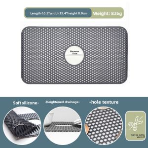 FENGHEDAHAI | Large Kitchen Drain Mat for Bowl Protection