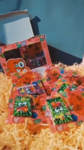 Heartbeat Candy Jelly Soft Candy with Popping Candy For Snacks Treats Lootbag Fillers SUGAR CRASH