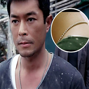 Killing Wolf 3 Gutianle Same Titanium Steel round Beads Necklace Thai Amulet Chain Men and Women Rosary Necklace Does Not Fade