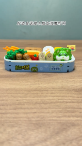 Hộp cơm lắp ráp đáng yêu - Đồ chơi lắp ráp - Đồ chơi trẻ em - Sáng tạo - Hộp cơm đồ chơi - Lắp ráp