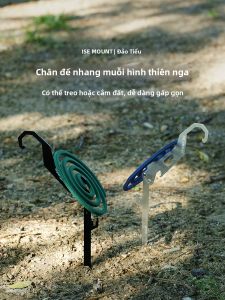 Camping Tool with Mosquito Coils Stand Opener Ruler Wrench Hook Support
