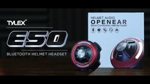 TYLEX OPENEAR E50 Motorcycle Helmet Headset Bluetooth 380mAh 6Hrs Working Time/10M Working Range/Hands-Free