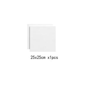 1/10pcs White Blank Square Artist Canvas Wooden Board Frame Cotton Artist Canvas Boards for Oil Painting Acrylic Watercolor