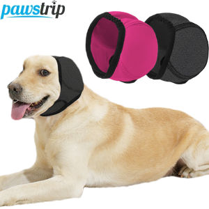 Adjustable Dog Ear Covers Noise Reduction Dog Earmuffs Anti-noise Pet Ear Muffs for Small Large Dogs Waterproof Pet Headcover