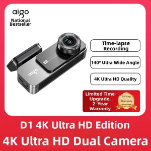Aigo | HD Night Vision Wireless Installation Phone Connectivity Parking Monitor Car Dash Camera