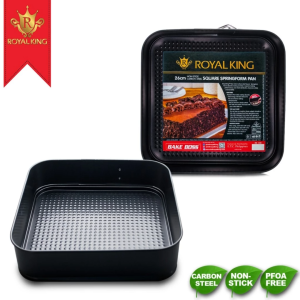 Royal King 26cm Non-Stick Carbon Steel Square Springform Pan RK 138