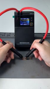 Mesin Las Mini Portable Murah Welding Machine Spot Welder 5000mAh