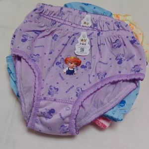 Cd anak cewek lusinan murah [ isi 12 pcs ] Dalaman anak perempuan murah / Size S-M-L-XL Harga Lusinan / Bahan Katun Lembut Motif