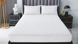 Waterproof Mattress Protector & Quilted Bed Cover: Up to 12 Inches Foam Cover