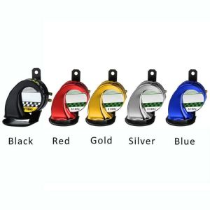 WATERPROOF AIR HORN 130dB 510Hz 12V Car Truck Motorcycle Bike Motor Electric Siren Snail Loud Chrome Hon Kereta Moto 汽车摩托车喇叭