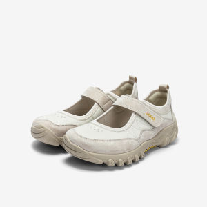 Jeep | Mary Jane Thick Sole Magic Tape Casual Shoes