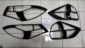 Paket garnis lampu depan belakang hitam doff Ertiga lama 2013-2017