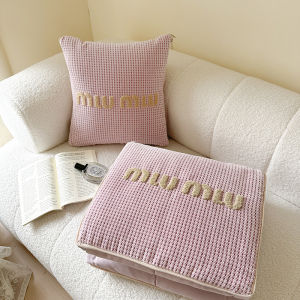 Pillow and Quilt Dual-Use Thickened Nap Pillow Blanket Air Conditioner Car Inner Pillow Office Foldable Blanket Two-in-One