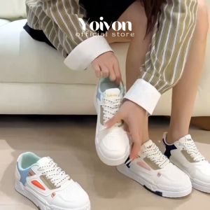 YOIVON Jungwoo Sepatu Sneakers Wanita Kualitas Premium - Gratis Kotak Sepatu