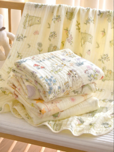 ANYOUBI | Bamboo Cotton Super Soft Absorbent Baby Bath Towel