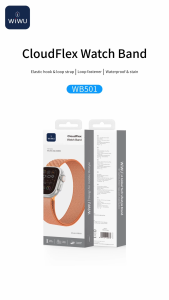 WIWU Woven Nylon Apple Watch Straps for Men and Women Hook and Loop Nylon Bands Quick Release Adjustable Replacement Wristband 44/45/46/49mm