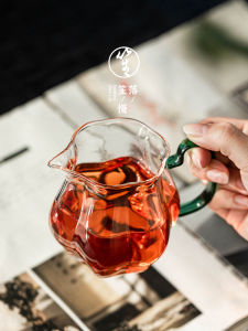 ชุดชาแก้วหนาโปร่งใสคุณภาพสูงสำหรับผู้ชายและผู้หญิง ชุดชาญมีพิธีการ ดีไซน์เรียบง่าย สไตล์ญี่ปุ่น ทนความร้อนได้ดี