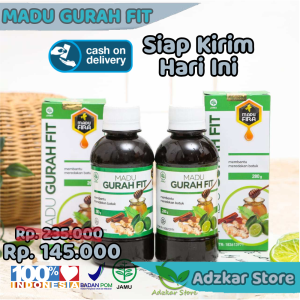 Madu Gurah Fit Asli Obat Batuk Berdahak Kering dan Gatal - Gurahfit Obat Sinusitis