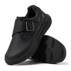 FitVille Mens Leather Shoes Wide Shoes for Swollen Feet Mens Diabetic Walking Shoes for Outdoor Business Walking Shoe