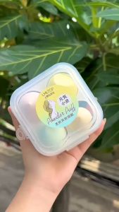 Hộp 4 Bông Mút LMLTOP Trang Điểm Tán Kem Nền Mềm Mại Bằng Xốp Siêu Mịn Và Tự Nhiên