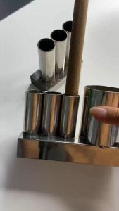 Khay Tắt Ngải Cứu Inox Ba Chân Cao Cấp - Dụng Cụ Diện Chẩn