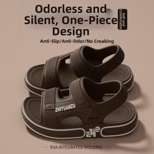 ADDTHIS | Mens Summer Driving and Wading Non-slip Wear-resistant Beach Shoes