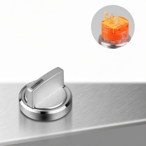 LANBOO | Công tắc xoay kim loại dòng điện lớn 19mm