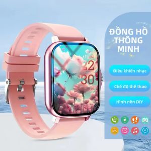 Đồng Hồ Thông Minh Bluetooth Mới 2026 Dành Cho Nam Và Nữ Theo Dõi Sức Khỏe Đếm Bước Chân Tương Thích Với Android Và iOS Có Chức Năng Gọi Điện.