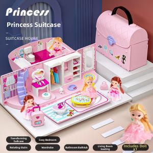 Hui Cheng Toys | Birthday Gift Princess Dollhouse for Girls Aged 2-6