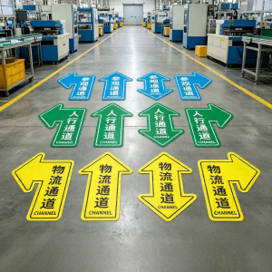 RUIKELAIXIANG | Directional Floor Signage for 5S 6S Management Channels