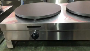 Máy làm bánh Crepe dùng Gas đôi GC-2