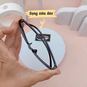N2801 Gọng kính nhựa dẻo Hàn quốc chính hãng cao cấp dáng bầu cho nam nữ