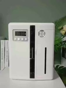 Scent Machine Aroma Diffuser Wall Mounted Hotel 160ML Aroma Diffuser With Fan Inside For Large Area Hotel Lobby Home Fragrance