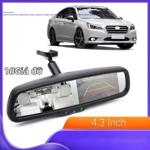 Màn Hình Gương Chiếu Hậu 4.3 Inch Với Bộ Camera Lùi 8 Đèn LED Dành Cho BUICK CHEVROLET Kèm Giá Đỡ Thay Thế Độc Đáo Màn Hình Ô Tô